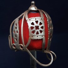 Scottish WW1-WW2 Officers Basket Hilt Broadsword, Major Thomas William Youngson, KOSB 17